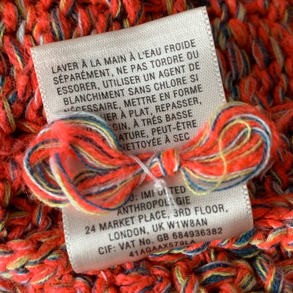 Anthropologie Moth Chunky Knit Sweater Size XS - Picture 8 of 15